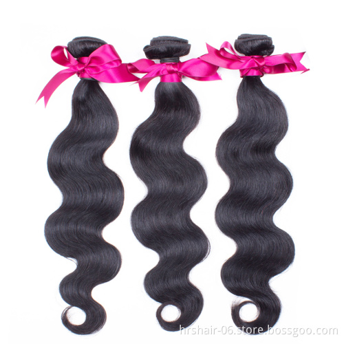 Wholesale Virgin Brazilian Hair Weave Vendors, 100% Brazilian Human Hair Grade 9A Virgin Hair Extension Bundles With Closure